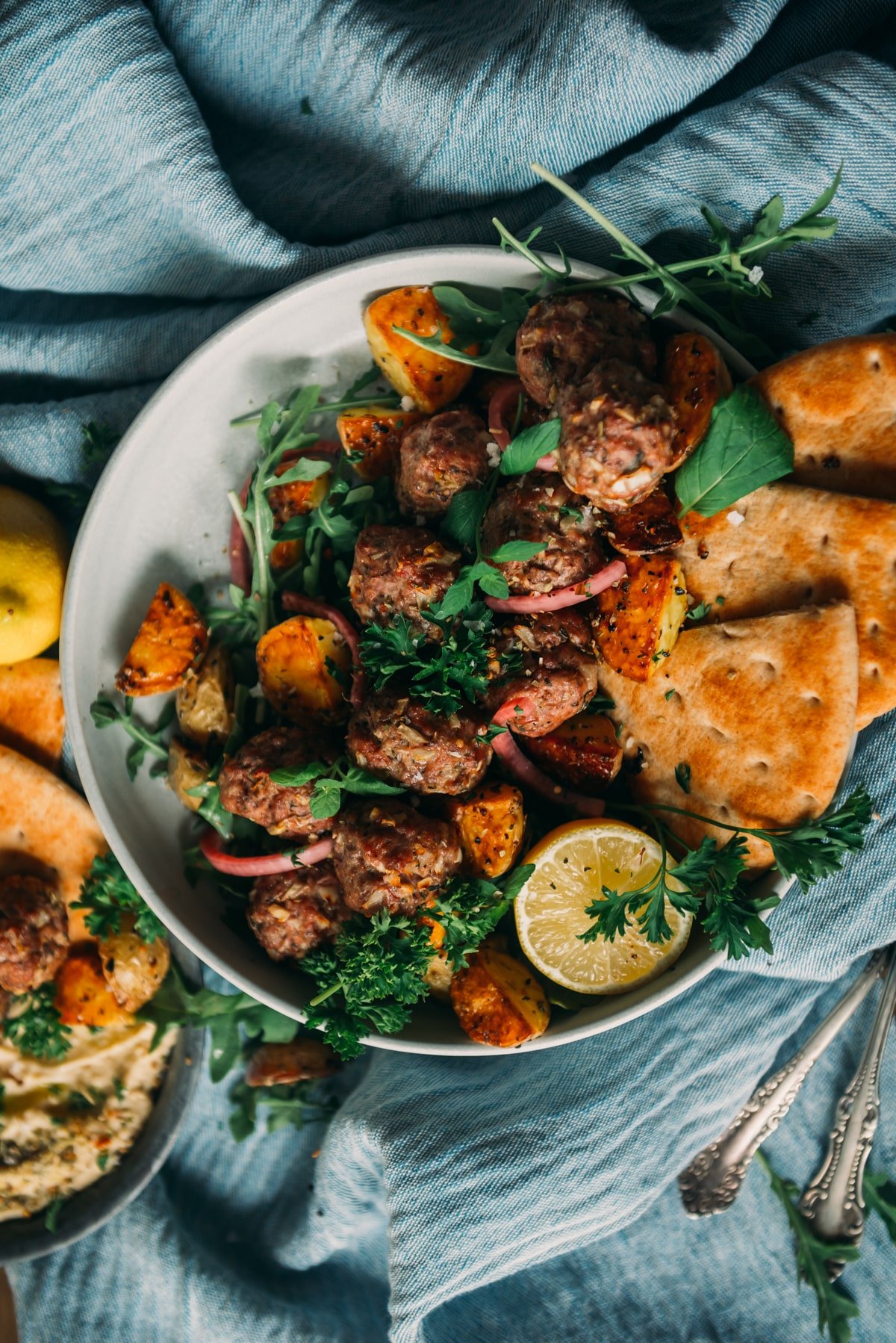 Baked Lamb Meatballs