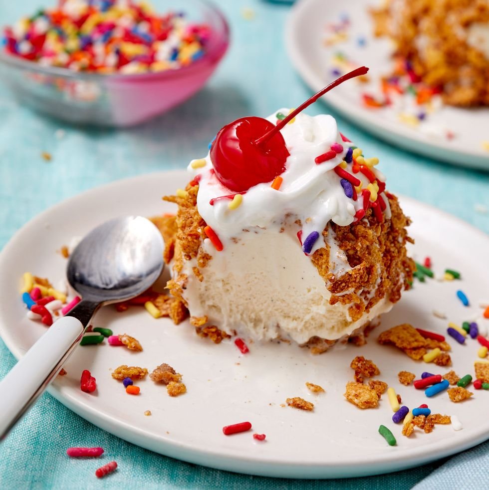 “Fried” Ice Cream