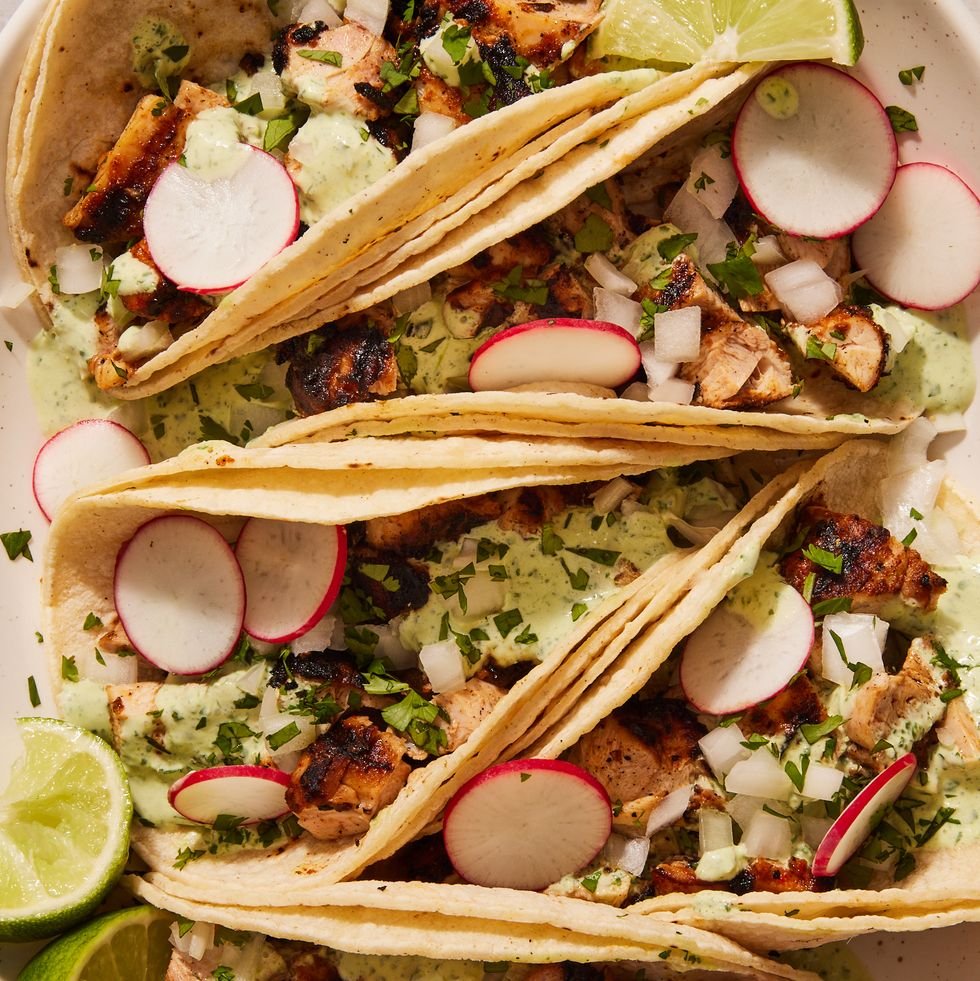 Grilled Chicken Street Tacos