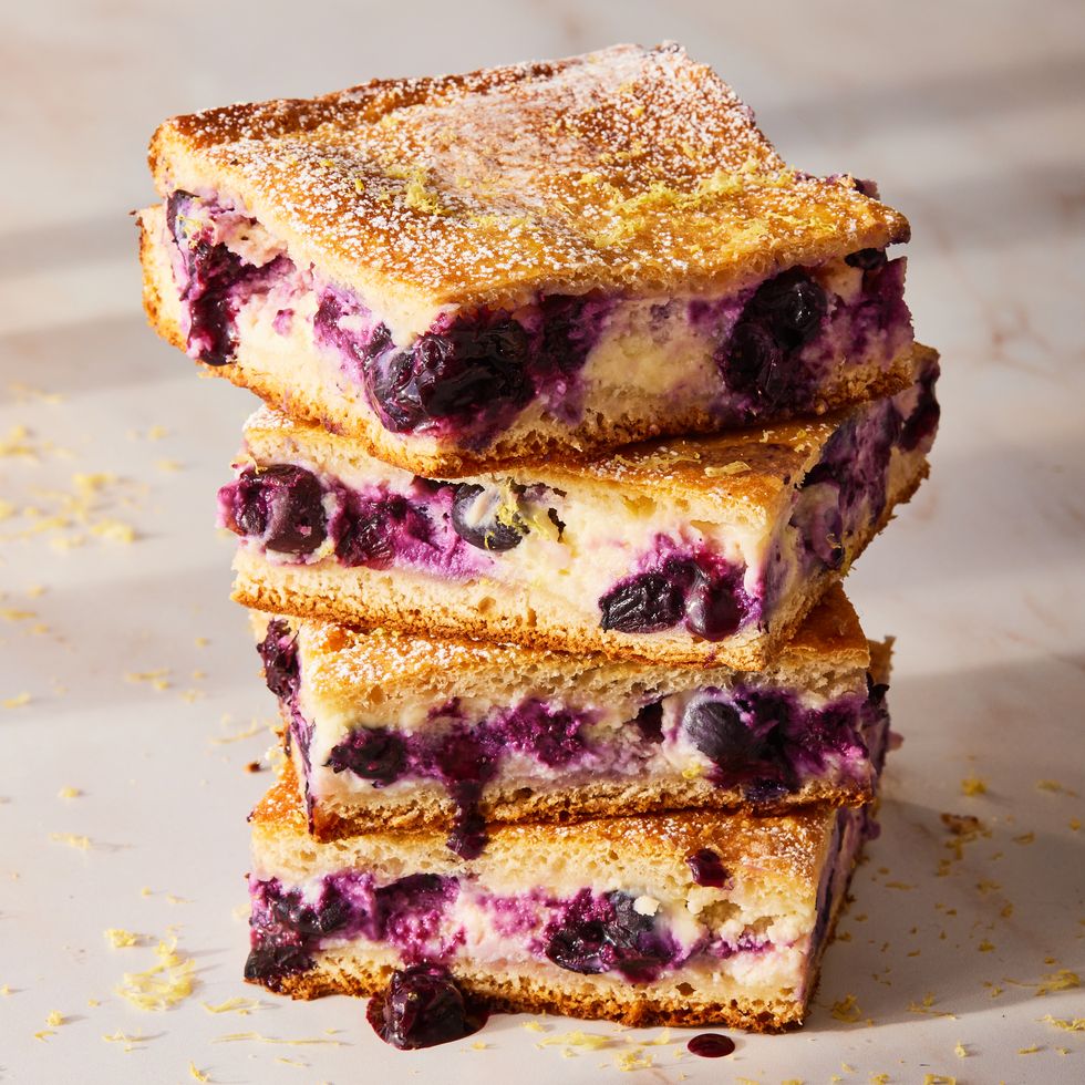 Lemon-Blueberry Cheesecake Bars