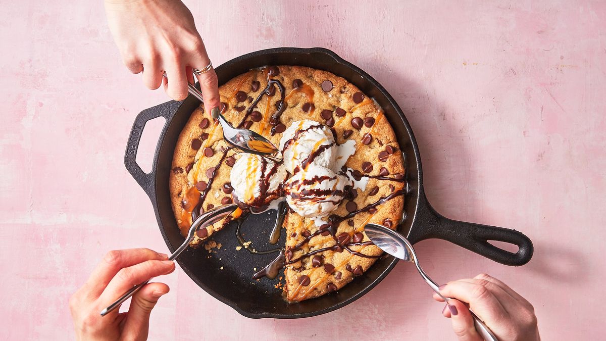 Chocolate Chip Skillet Cookie