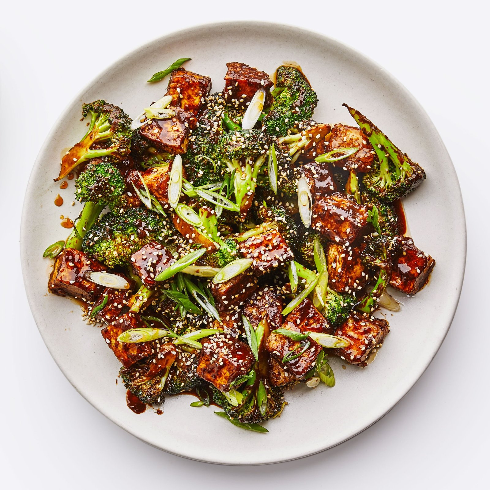 Sesame Tofu With Broccoli
