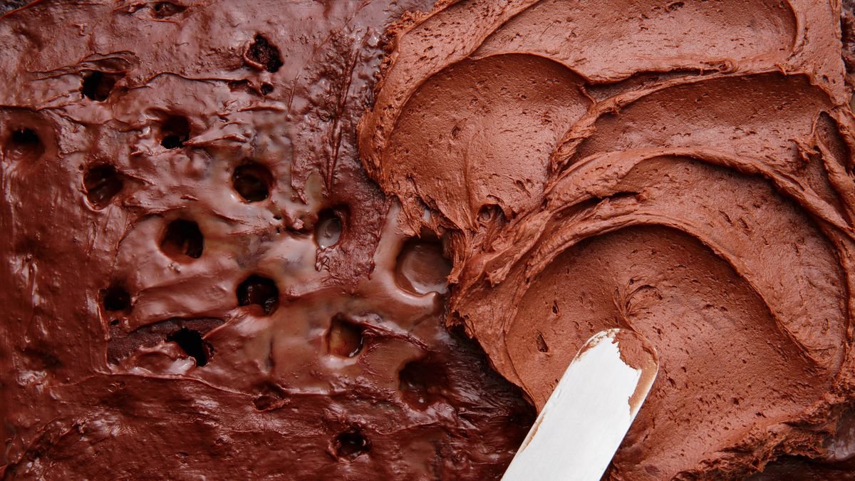 Death By Chocolate Poke Cake