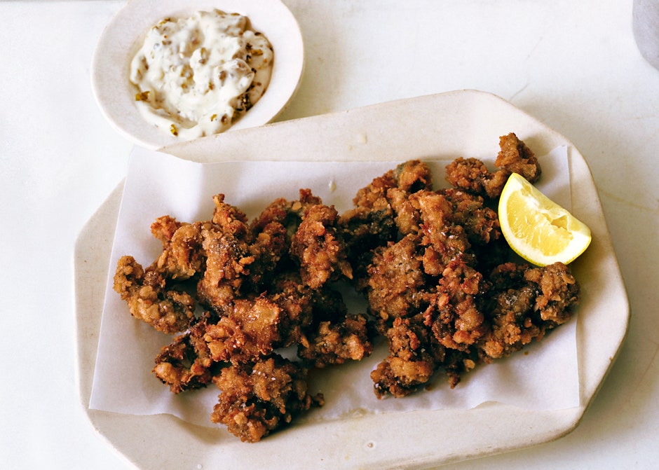 Grandma Flaxel’s Crispy Fried Oysters